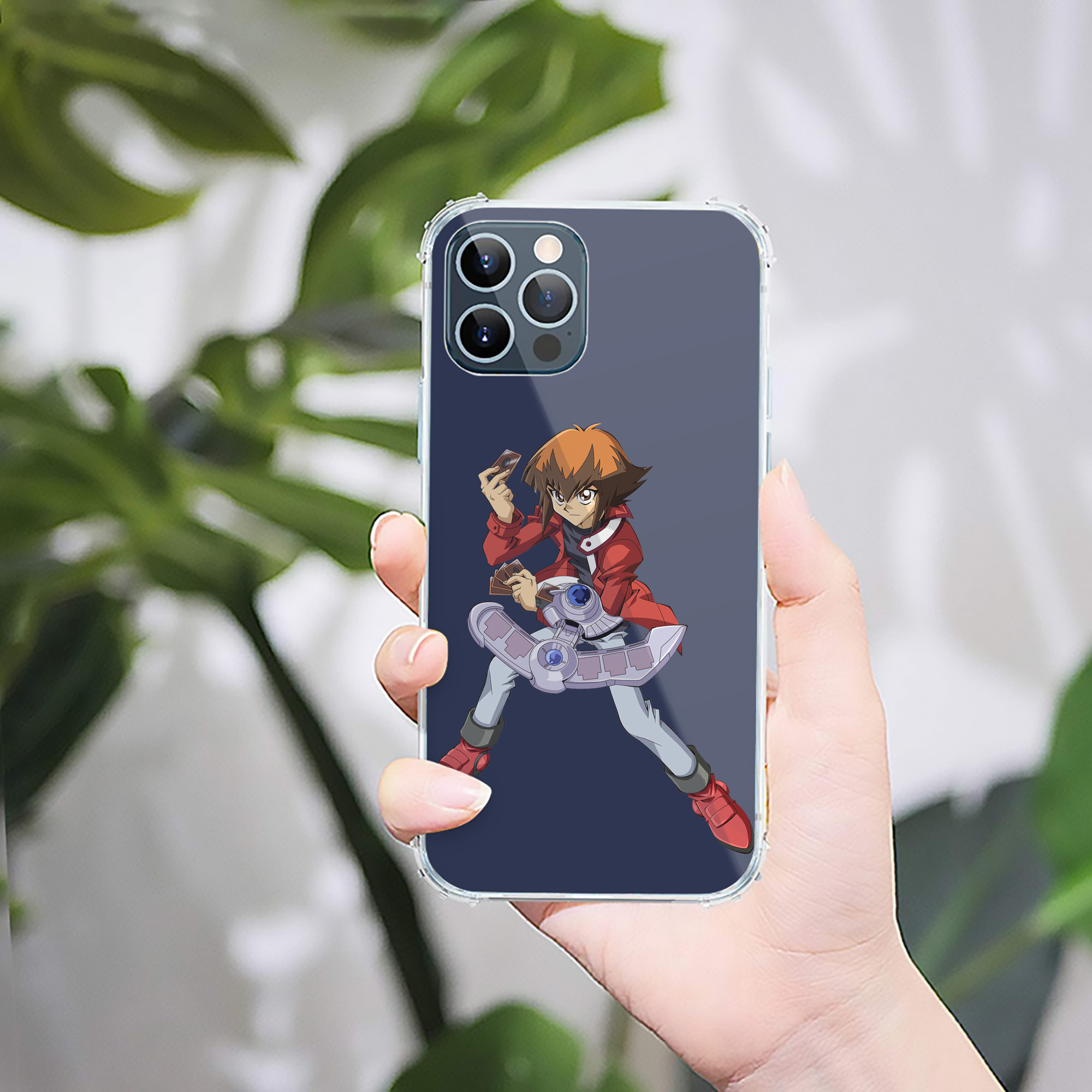（画像用） 遊☆戯☆王 Yu-Gi-Oh! 【iPhone 12シリーズ対応】透明スマホケース（クリアソフトケース）
